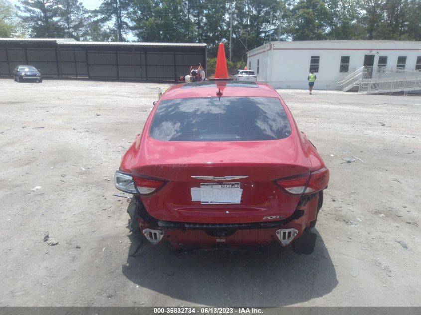 2016 CHRYSLER 200 S - 1C3CCCBB0GN146565