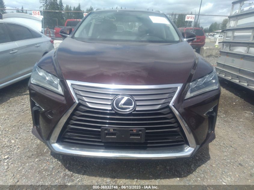2016 LEXUS RX 350 - 2T2BZMCA3GC023004