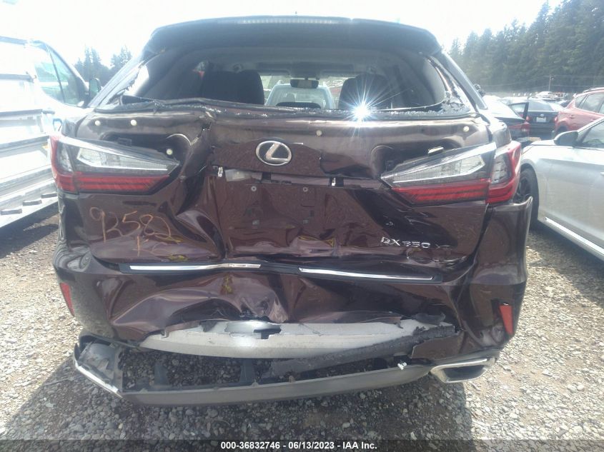 2016 LEXUS RX 350 - 2T2BZMCA3GC023004