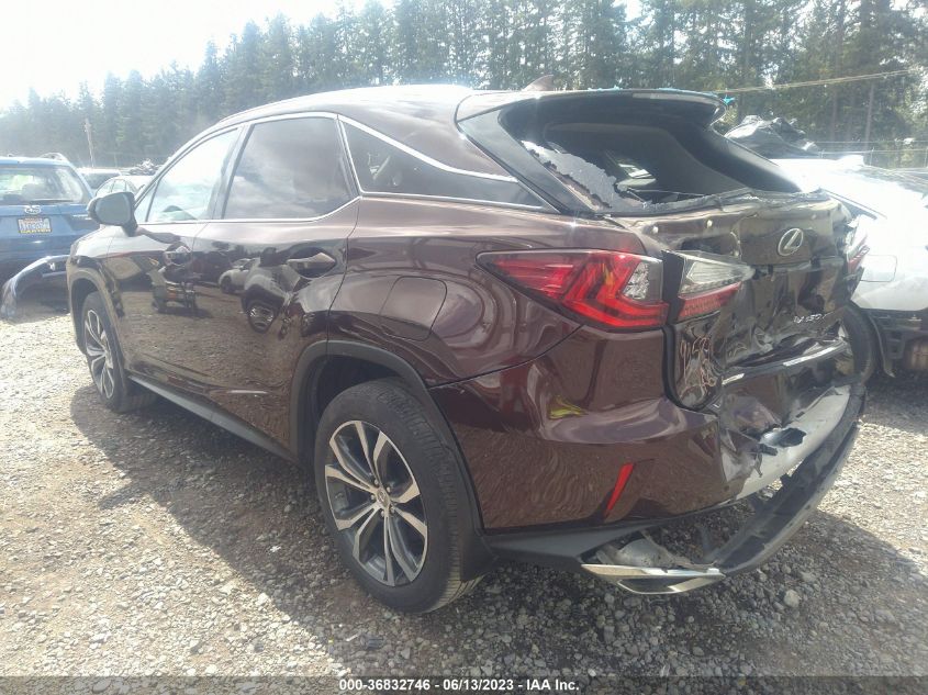 2016 LEXUS RX 350 - 2T2BZMCA3GC023004