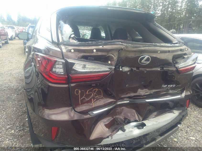 2016 LEXUS RX 350 - 2T2BZMCA3GC023004