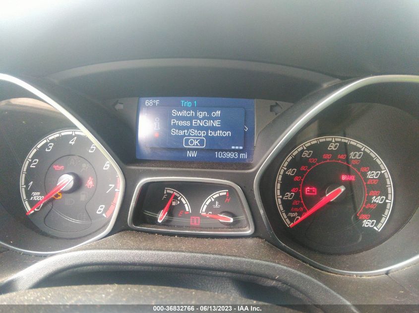 2014 FORD FOCUS ST 1FADP3L97EL441838