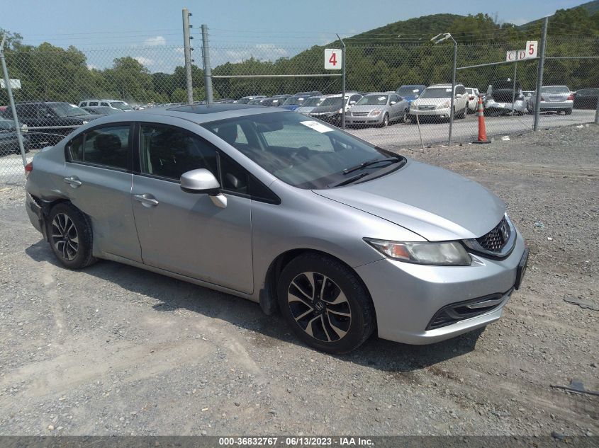 2013 HONDA CIVIC SDN EX - 2HGFB2F87DH525010