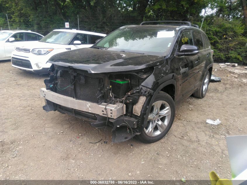 2015 TOYOTA HIGHLANDER LIMITED - 5TDDKRFH8FS193811