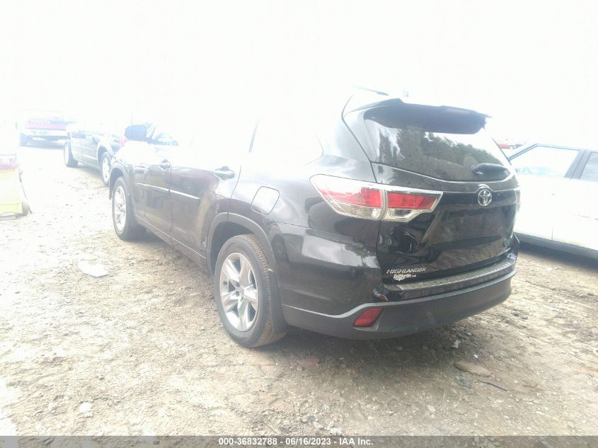 2015 TOYOTA HIGHLANDER LIMITED - 5TDDKRFH8FS193811