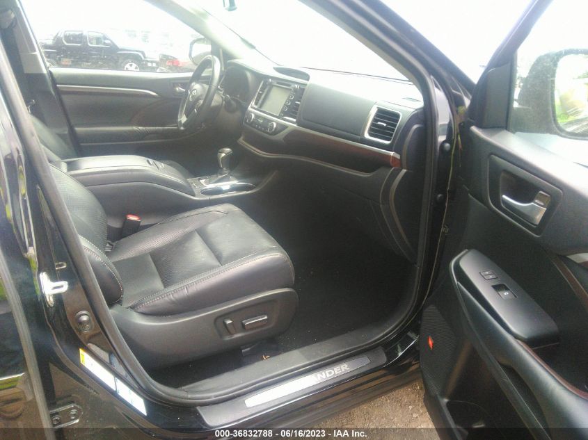 2015 TOYOTA HIGHLANDER LIMITED - 5TDDKRFH8FS193811