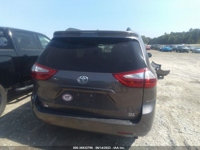 2016 TOYOTA SIENNA LTD/XLE/XLE PREMIUM - 5TDDK3DC3GS141606