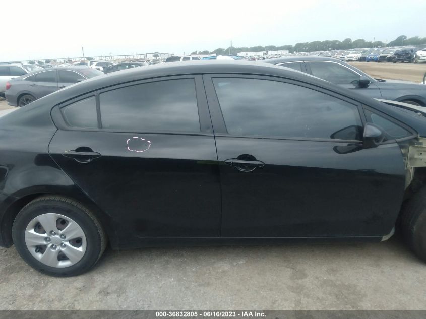 2016 KIA FORTE LX - KNAFK4A64G5486174