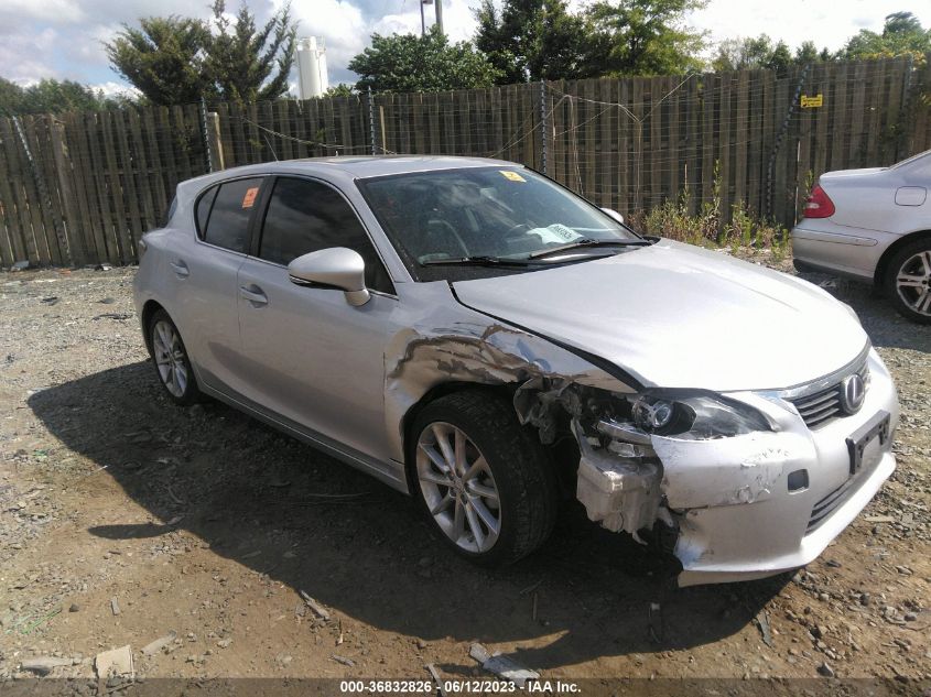2013 LEXUS CT 200H HYBRID - JTHKD5BH2D2162816
