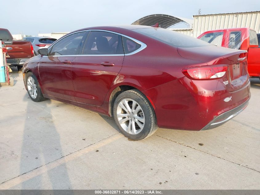 2016 CHRYSLER 200 LIMITED - 1C3CCCAB7GN113077