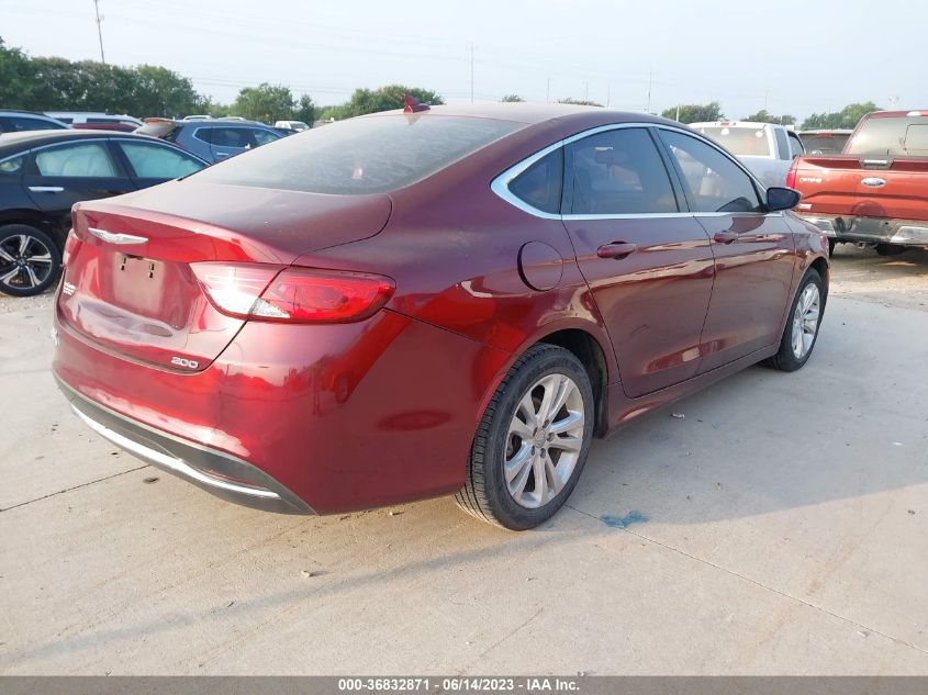 2016 CHRYSLER 200 LIMITED - 1C3CCCAB7GN113077