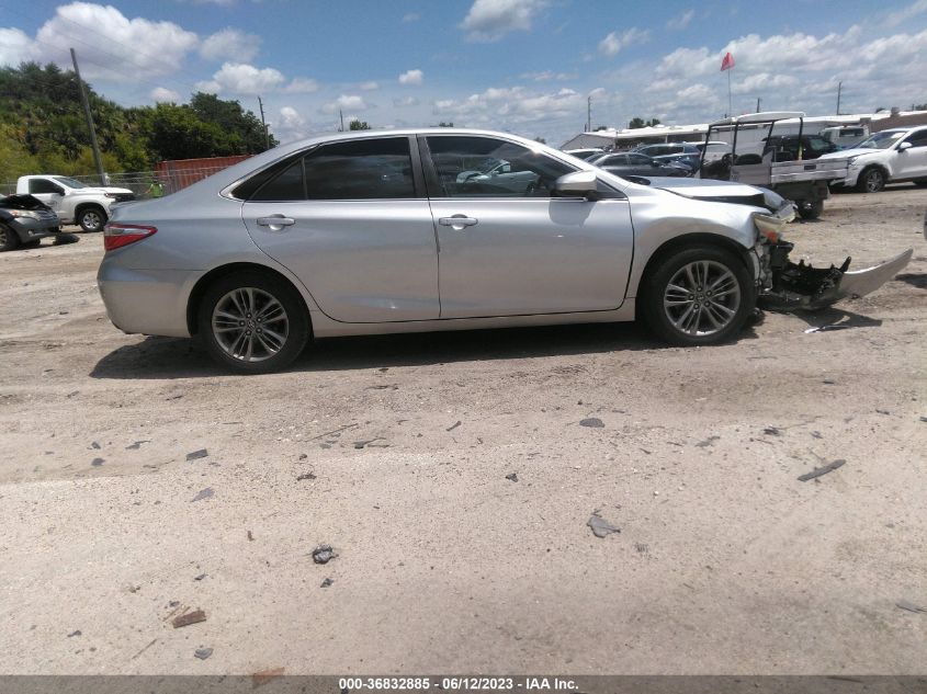 2017 TOYOTA CAMRY XLE/SE/LE/XSE - 4T1BF1FK2HU728215