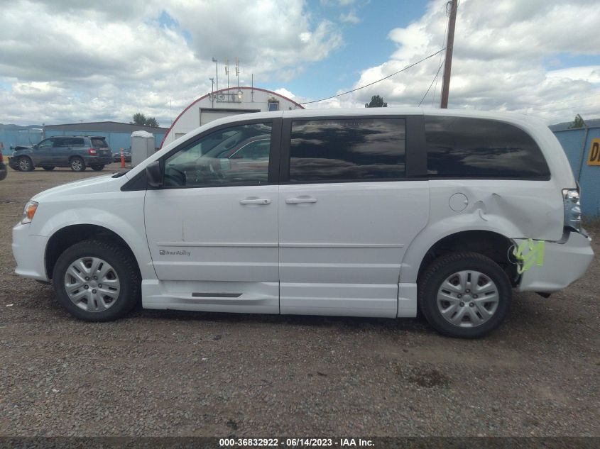 2017 DODGE GRAND CARAVAN SE - 2C7WDGBG9HR802245