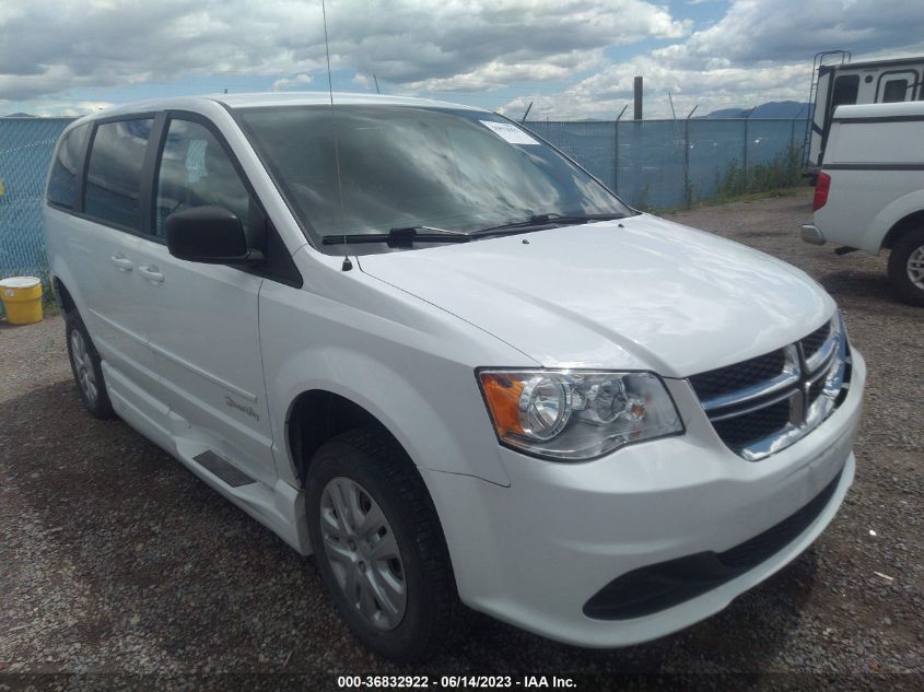2017 DODGE GRAND CARAVAN SE - 2C7WDGBG9HR802245