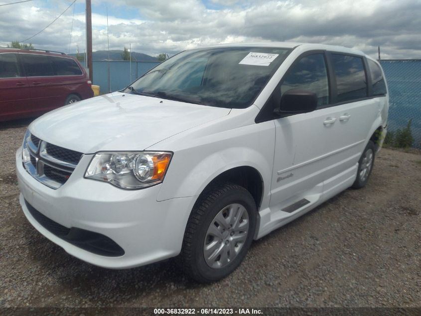 2017 DODGE GRAND CARAVAN SE - 2C7WDGBG9HR802245