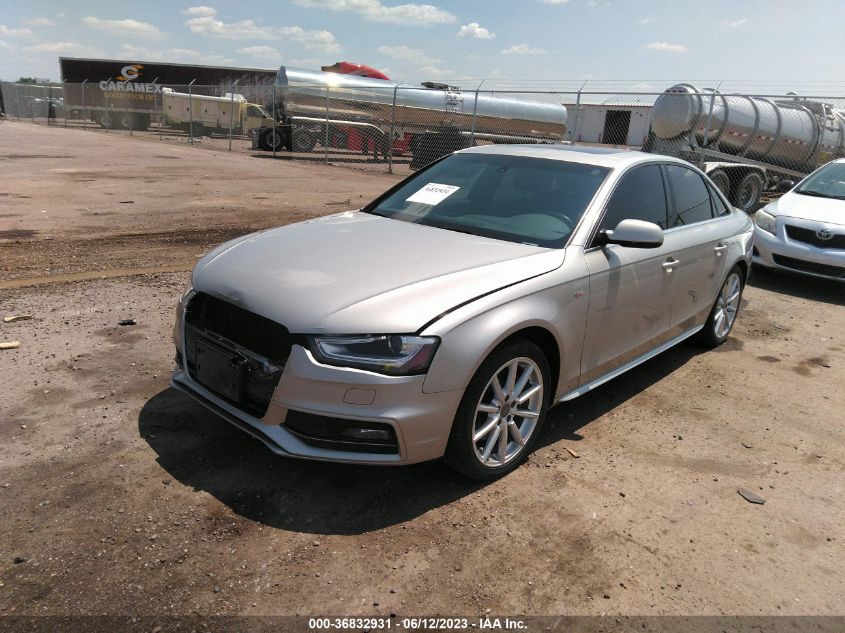 2014 AUDI A4 PREMIUM PLUS - WAUFFAFL3EN017723