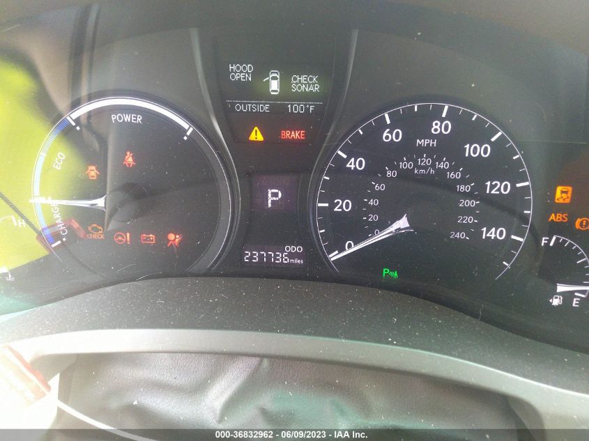 2015 LEXUS RX 450H - 2T2ZB1BA6FC001306