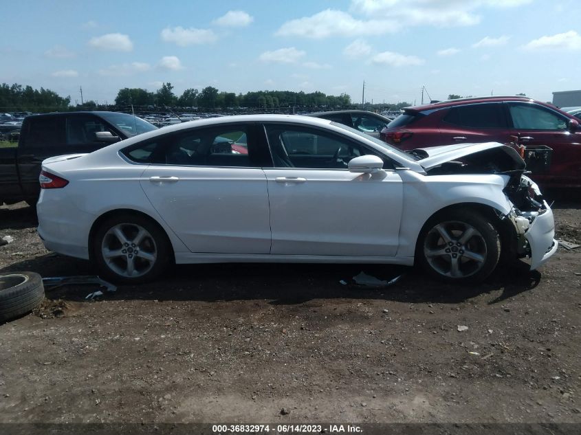 2016 FORD FUSION SE - 3FA6P0H79GR257150