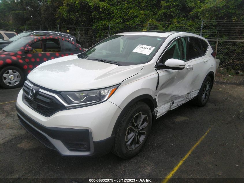2020 HONDA CR-V EX-L - 2HKRW1H83LH411180