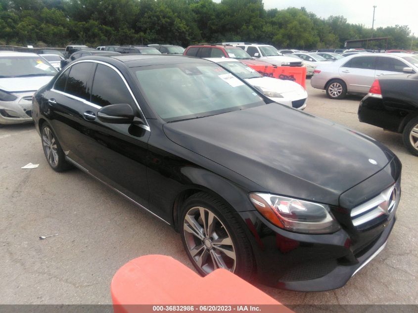 2016 MERCEDES-BENZ C-CLASS C 300 - 55SWF4JB9GU150098