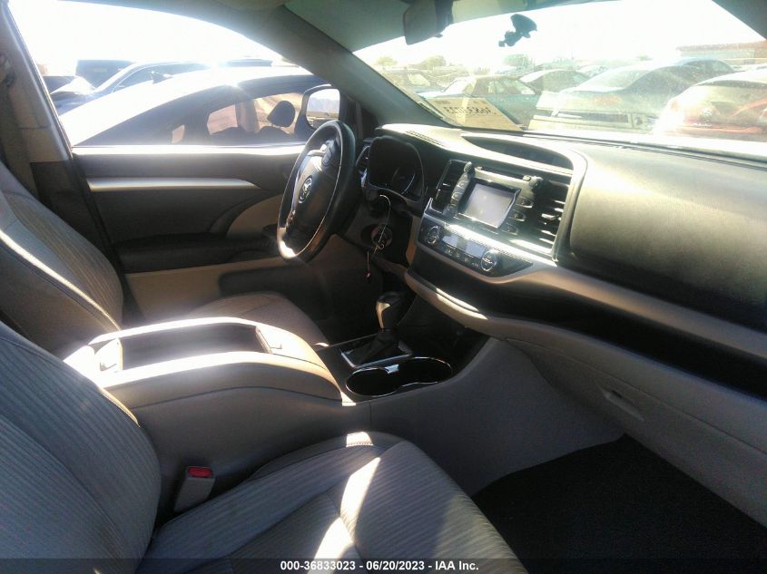 2014 TOYOTA HIGHLANDER LE - 5TDZKRFH8ES033089