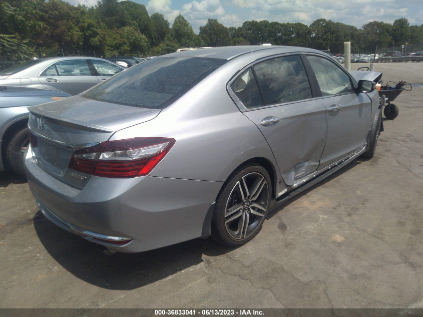2016 HONDA ACCORD SEDAN SPORT - 1HGCR2F5XGA052887