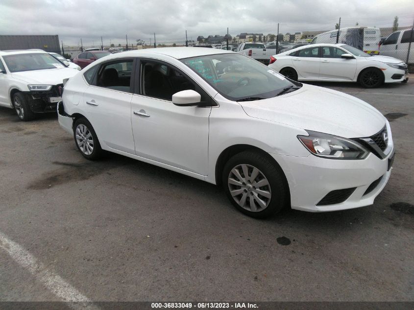 2016 NISSAN SENTRA S/SV/SR/SL - 3N1AB7AP6GY219115