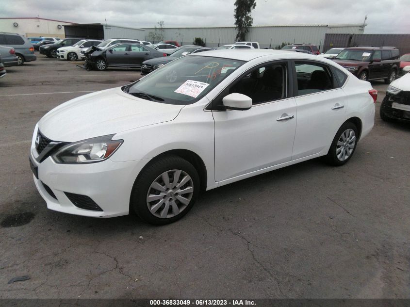 2016 NISSAN SENTRA S/SV/SR/SL - 3N1AB7AP6GY219115