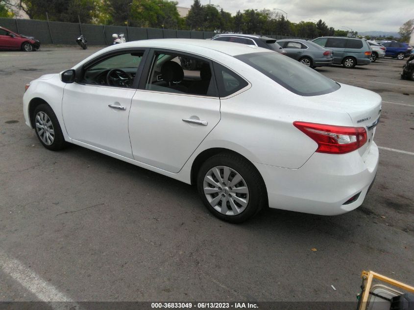 2016 NISSAN SENTRA S/SV/SR/SL - 3N1AB7AP6GY219115