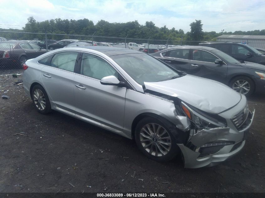 2015 HYUNDAI SONATA 2.4L LIMITED - 5NPE34AFXFH200841