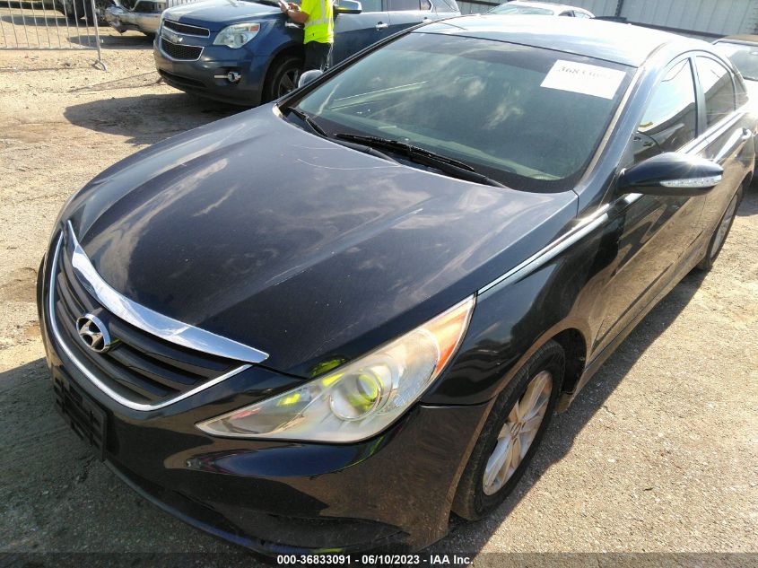 2014 HYUNDAI SONATA GLS - 5NPEB4AC6EH881636