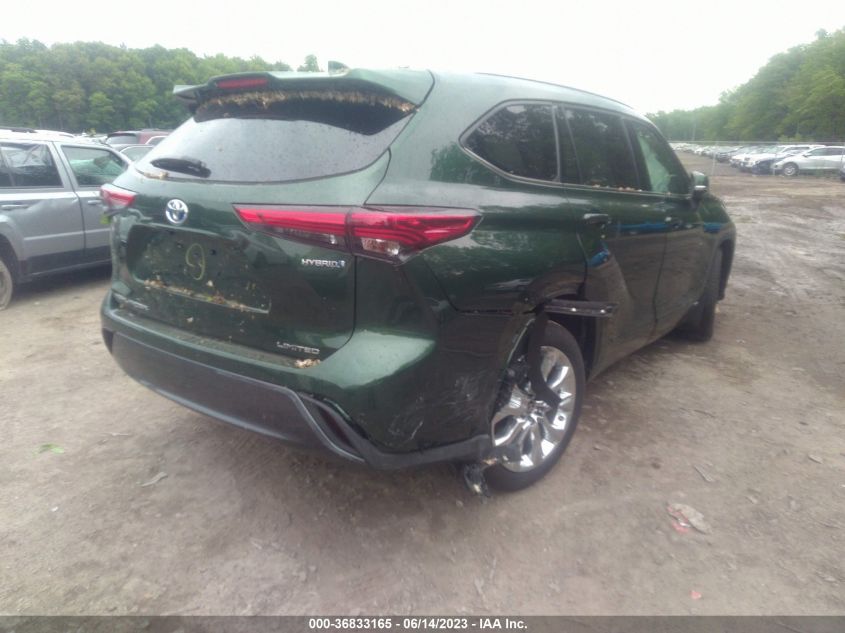 2023 TOYOTA HIGHLANDER HYBRID LIMITED - 5TDXBRCH1PS581451