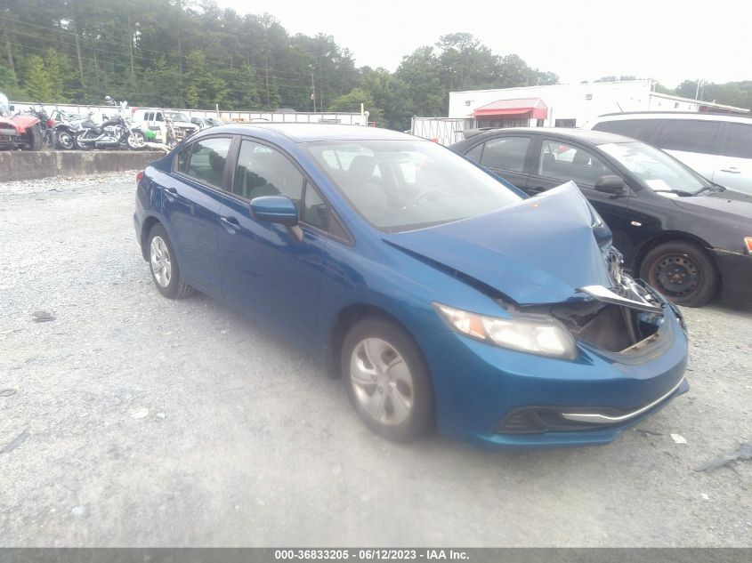 2014 HONDA CIVIC SEDAN LX - 19XFB2F58EE029747