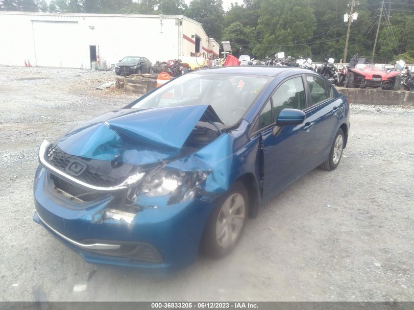 2014 HONDA CIVIC SEDAN LX - 19XFB2F58EE029747