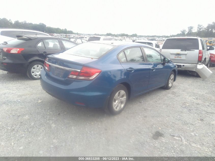 2014 HONDA CIVIC SEDAN LX - 19XFB2F58EE029747