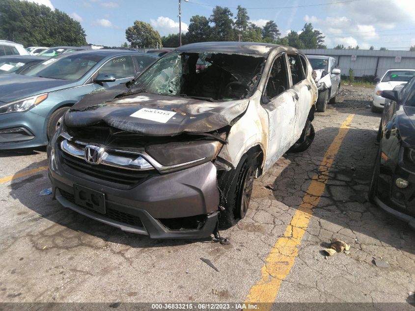 2018 HONDA CR-V LX - 2HKRW6H37JH219114