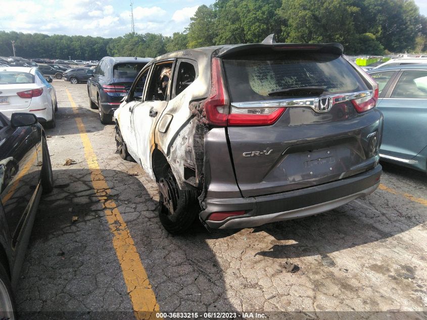 2018 HONDA CR-V LX - 2HKRW6H37JH219114