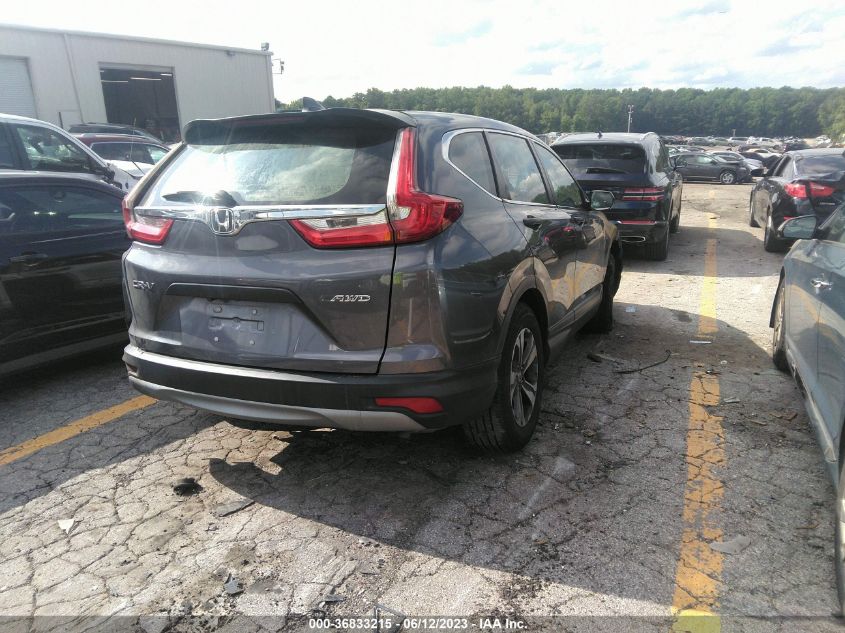 2018 HONDA CR-V LX - 2HKRW6H37JH219114