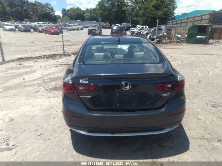 2019 HONDA INSIGHT TOURING - 19XZE4F9XKE027156