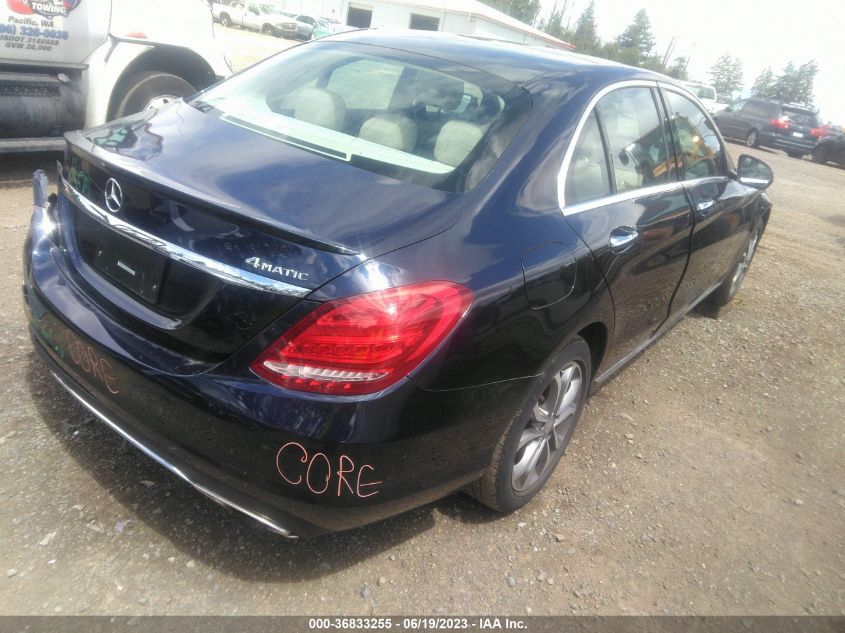 2016 MERCEDES-BENZ C-CLASS C 300 - 55SWF4KB8GU145781