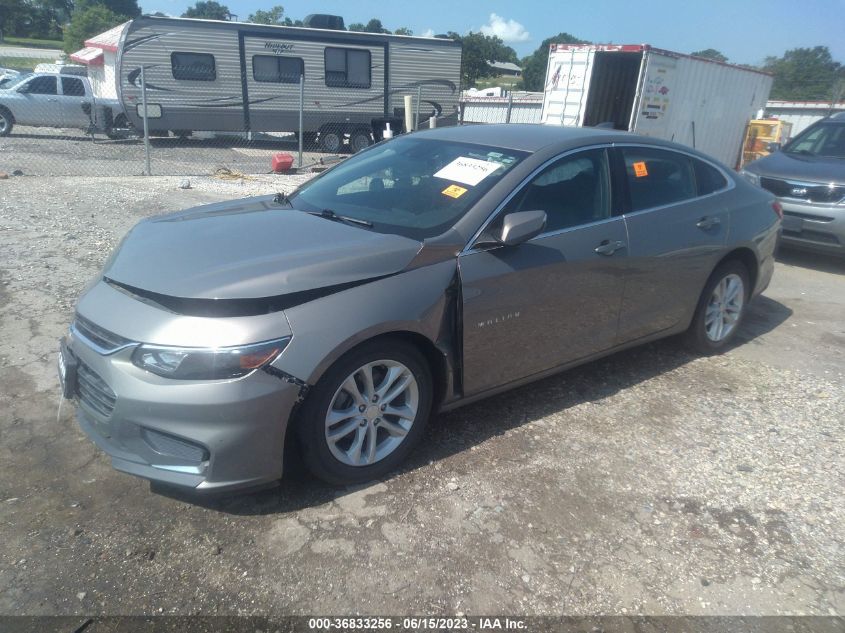 2017 CHEVROLET MALIBU LT - 1G1ZE5ST8HF147181