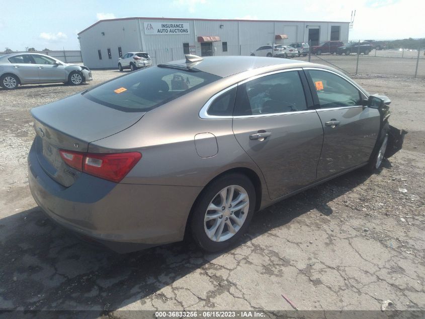 2017 CHEVROLET MALIBU LT - 1G1ZE5ST8HF147181