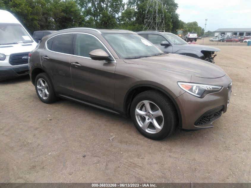 2019 ALFA ROMEO STELVIO - ZASPAKAN8K7C70547
