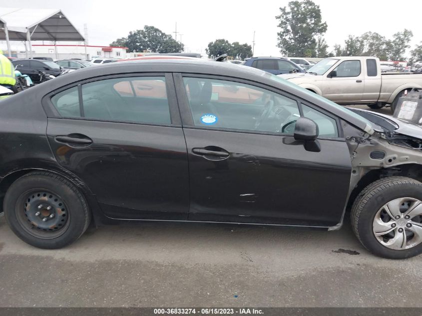 2013 HONDA CIVIC SDN LX - 19XFB2F55DE264797