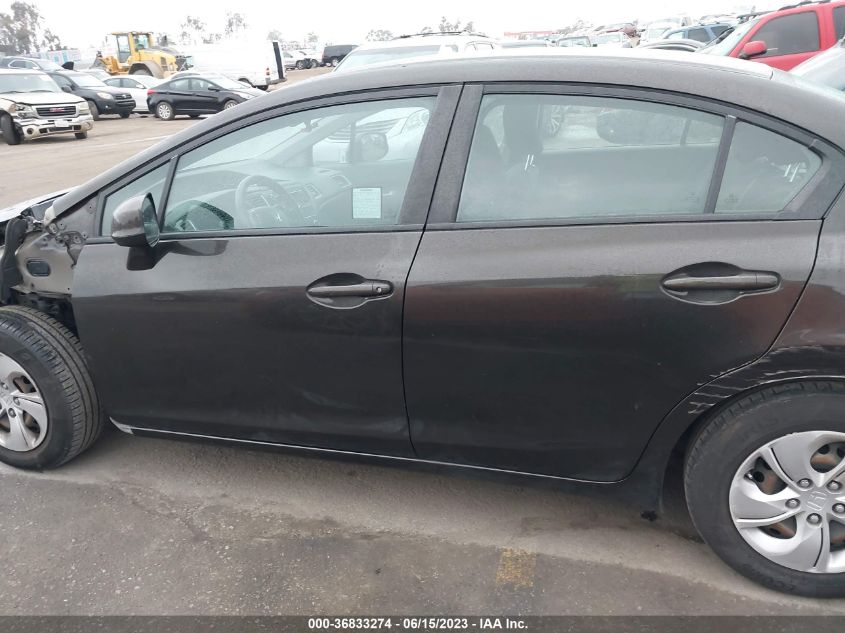 2013 HONDA CIVIC SDN LX - 19XFB2F55DE264797