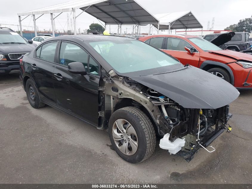 2013 HONDA CIVIC SDN LX - 19XFB2F55DE264797