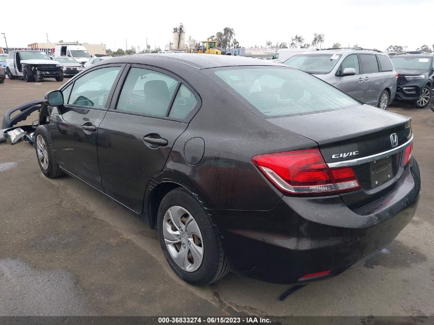 2013 HONDA CIVIC SDN LX - 19XFB2F55DE264797