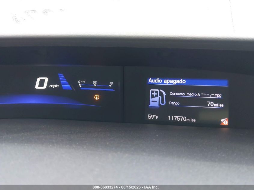 2013 HONDA CIVIC SDN LX - 19XFB2F55DE264797