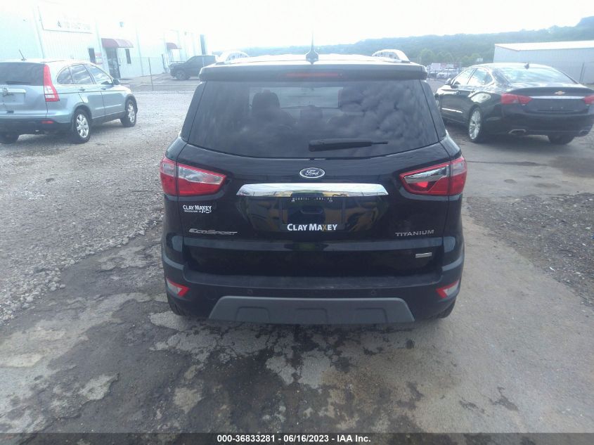 2018 FORD ECOSPORT TITANIUM - MAJ3P1VE6JC193554