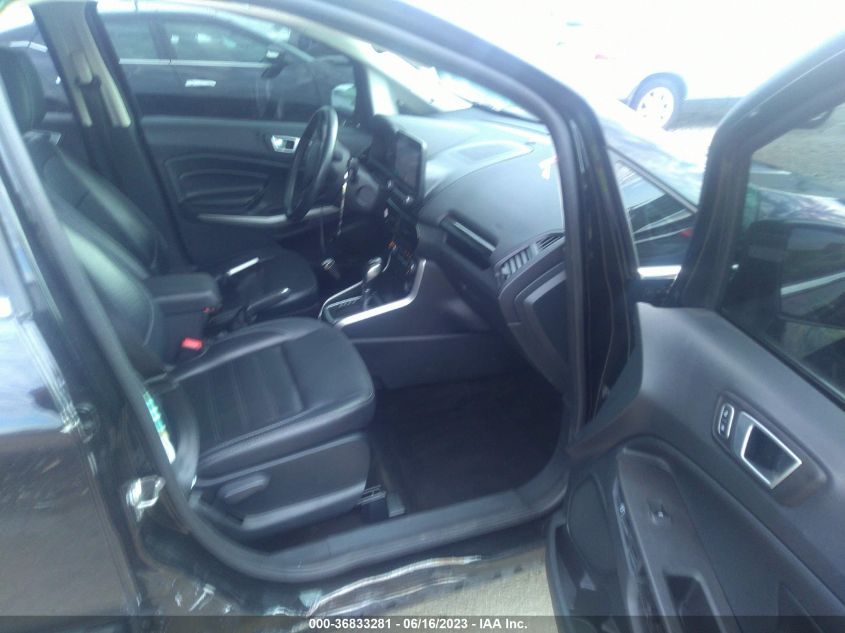 2018 FORD ECOSPORT TITANIUM - MAJ3P1VE6JC193554
